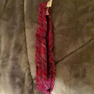 1inch purple stripe athleta headband